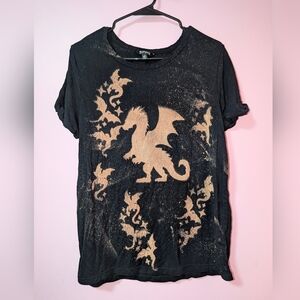 Handmade Dragons Bleach Art T-Shirt